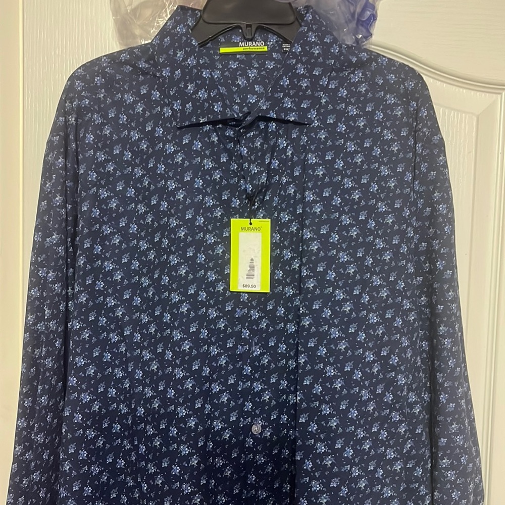 Murano Performance Long Sleeve Button Down Men’s shirt
